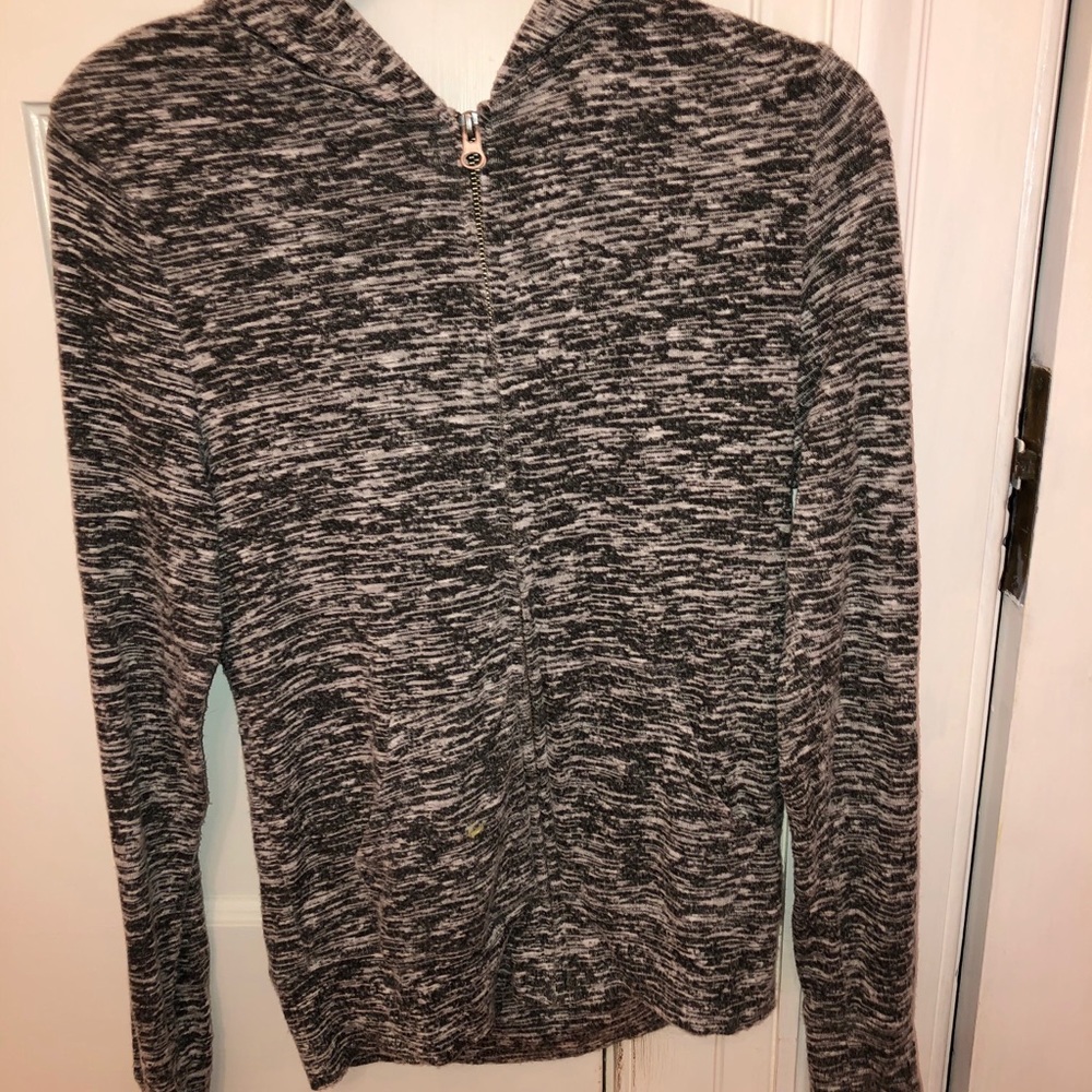 zip-up hoodie